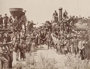 Transcontinental: Union and Central Pacific Railroads joined
