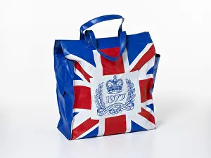 Shopper: Union Jack plastic shopping bag