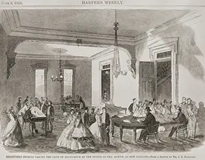 Oaths: Union occupied New Orleans, 1863, during the