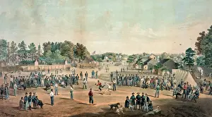 C1863: Union prisoners at Salisbury, N.C