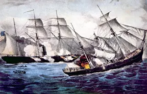 Kearsarge: The Union Sloop of War Kearsarge sinking ?