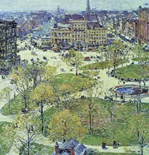 Childe: Union Square in Spring