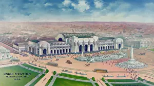 C1907: Union Station Washington, D.C. 1906