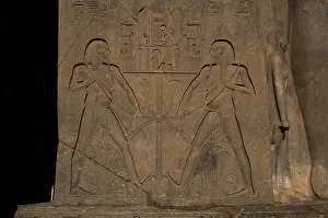 Waset: Union between Upper Egypt and Lower Egypt (Papyrus)