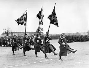 Conferred: A unit of the Luftwaffe receives its troop flags, 1937