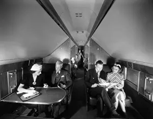 Mainliner: United Airlines Mainliner sleeper airplane. ?
