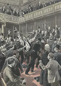 Virulent: United Kingdom. Violent clashes in the House