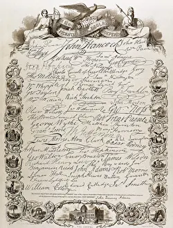 1776: The United States Declaration of Independence. (July 4, 1776