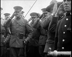 Pershing: United States General John Pershing Saluting