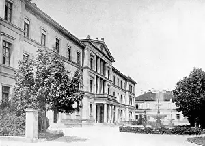 Colleges: University building Tuebingen, 1900