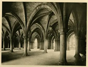 Bute: University of Glasgow - Cloisters under Bute Hall