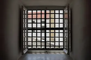 Ferreira: University Prison window, Biblioteca Joanina