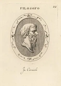 Carnelian: Unknown ancient Greek philosopher with beard