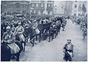 Bologne: Unknown British Warrior procession, Boulogne