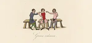 Guessing: Unknown medieval game