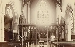 The Annabel Watts Collection: Unknown rural church interior - England