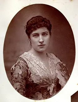 Woodburytype: Unknown Victorian actress
