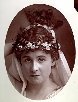 Woodburytype: Unknown Victorian actress