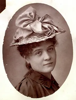 Woodburytype: Unknown Victorian actress