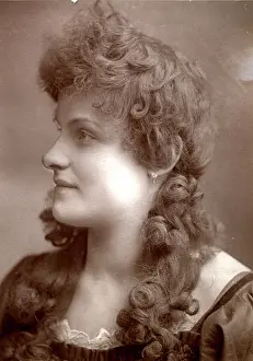 Woodburytype: Unknown Victorian actress