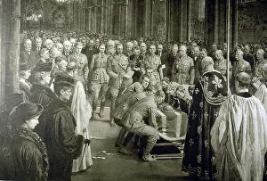 Defining: The Unknown Warrior - scene at Westminster Abbey