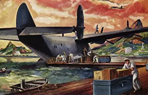 Servicemen: Unloading Aquaplane
