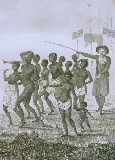 Stedman: Unloading of enslaved Africans in Dutch ?