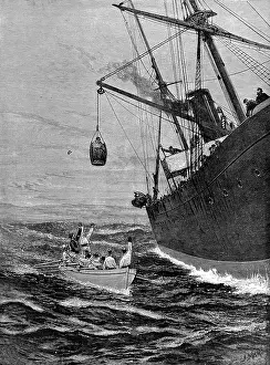 Swung: Unloading Passengers off Jaffa 1890