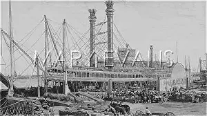Levee: UNLOADING A STEAMBOAT