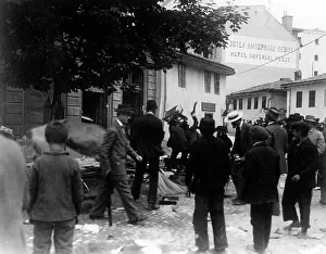 Proclamations: Unrest in Sarajevo after the assassination of the Austrian A