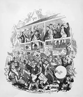 Unruly: UNRULY CROWD AT HUSTINGS