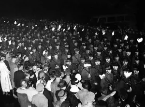 Watched: Unter den Linden: torchlight procession of the SA at the