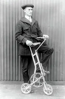 Wheeler: Unusual Bicycle, 1920