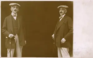 Innovative: Unusual Mirror Image portrait postcard