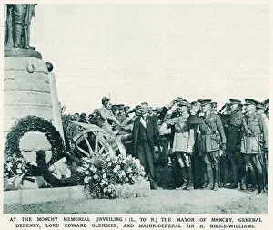 Monchy: Unveiling of the 37th Division Memorial at Monchy-le-Preux