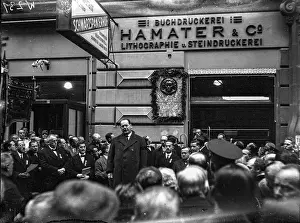 Plaques: Unveiling of Beethoven memorial plaque