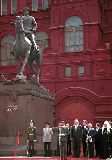 Rybkin: Unveiling ceremony of monument to Soviet marshal
