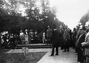 Dedication: Unveiling of the Iron Hindenburg in Berlin, 1915