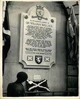 Bartholomews: Unveiling of memorial tablet to Sir William Wallace, London