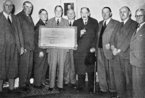 Oct18: Unveiling of a plaque to the late Harry Vardon