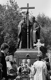 Unveiling: Unveiling of Saints Cyril and Methodius monument