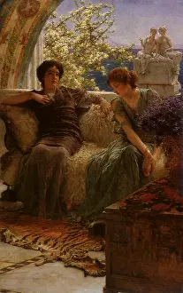 Tadema: Unwelcome Confidence, by Alma-Tadema