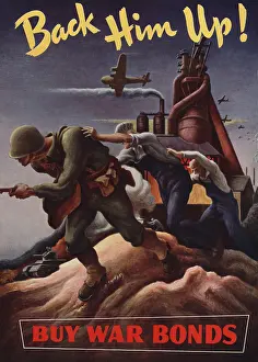 Financing: Back him up!--Buy war bonds. Thomas Hart Benton