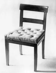 Upholstered: Upholstered chair, 1935