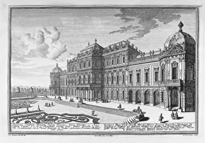 Kleiner: Upper part of Castle Belvedere in Vienna