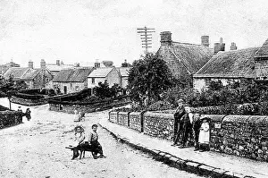 Baslow: Upper End, Baslow early 1900's
