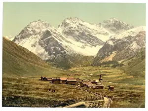 Engadine: Upper Engadine, Sertigthal, Grisons, Switzerland
