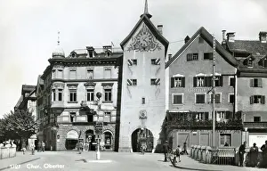 Graubunden: Upper gate, Chur, Graubunden, Switzerland