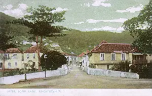 Kingstown: Upper Long Lane, Kingstown, St Vincent, West Indies