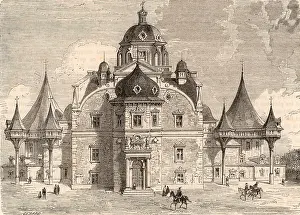 Jeunesse: Uraniborg, Tycho's observatory on the island of